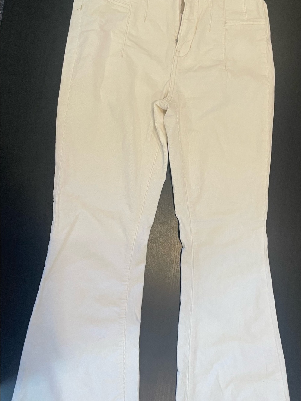Women’s White Flare Jeans